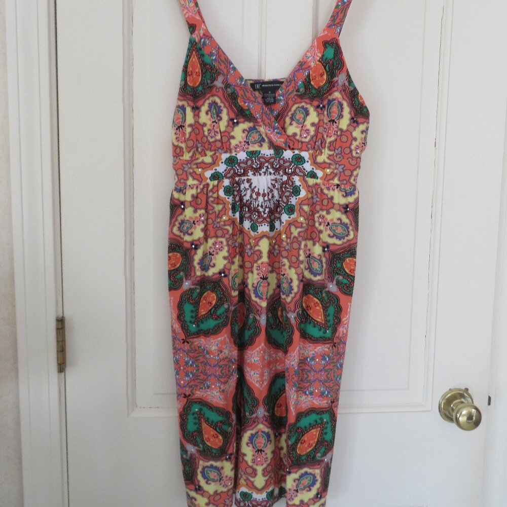 INC V Neck Sun Dress